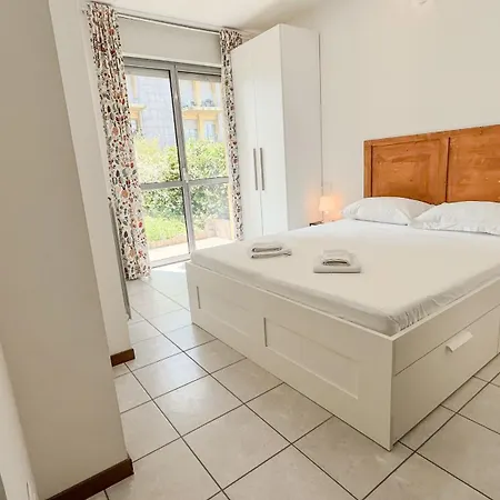 Apartment Two-room With Garden And Parking *